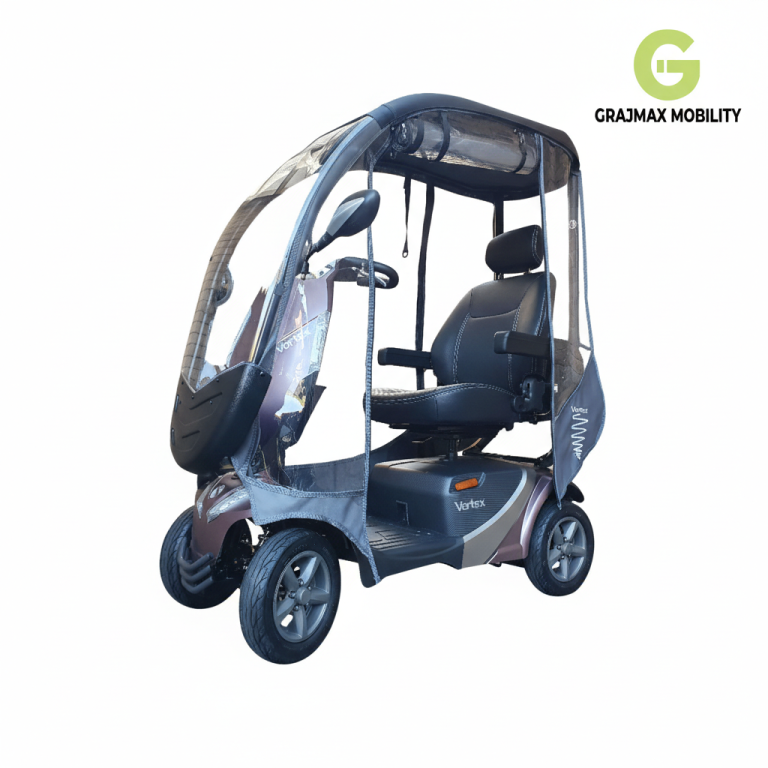 BRAND NEW RASCAL VORTEX ALL WEATHER MOBILITY SCOOTER WITH HARDTOP