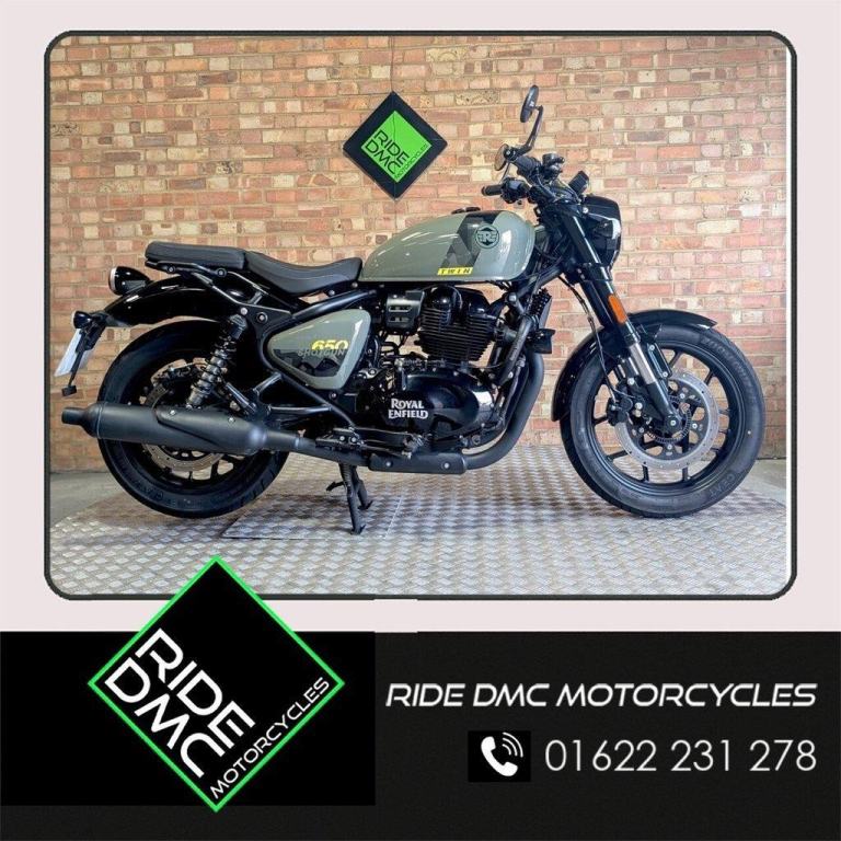 ROYAL ENFIELD SHOTGUN 650. 2024. NICE EXTRAS. SERVICED. 8K MILES. LOVELY BIKE