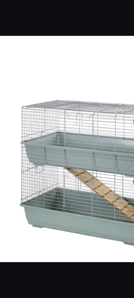 Vgc double pet cage with Stand 