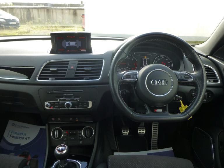 AUDI Q3 AUDI Q3 2.0 TDI 150 BHP QUATTRO BLACK EDITION EURO6 ULEZ SUV 2018