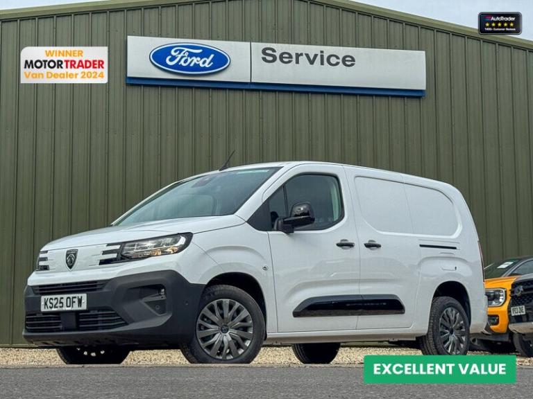 2025 Peugeot Partner 1.5 BlueHDi 130 Asphalt Van EAT8 PANEL VAN DIESEL Automatic