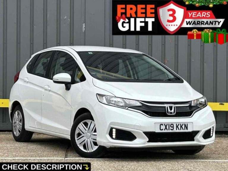 2019 Honda Jazz 1.3 i-VTEC S Hatchback 5dr Petrol Manual Euro 6 (s/s) (102 ps) Hatchback Petrol M...