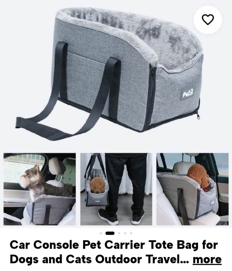 Small dog carrier/car seat
