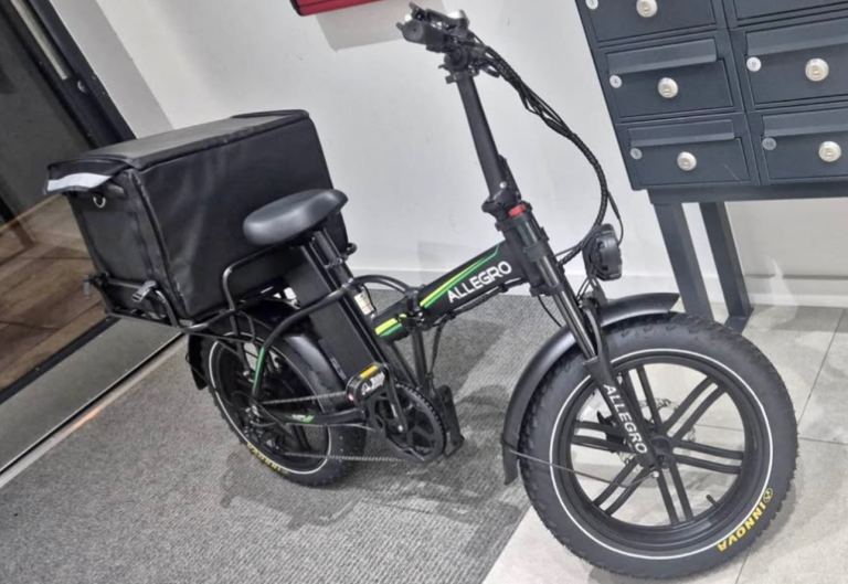 Allegro 48V 250W Electric Bike – Good Condition, Foldable