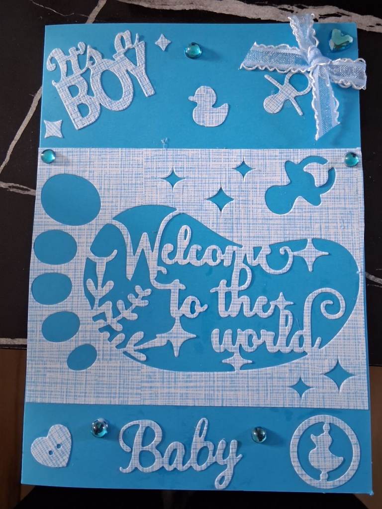 Its a boy greeting card