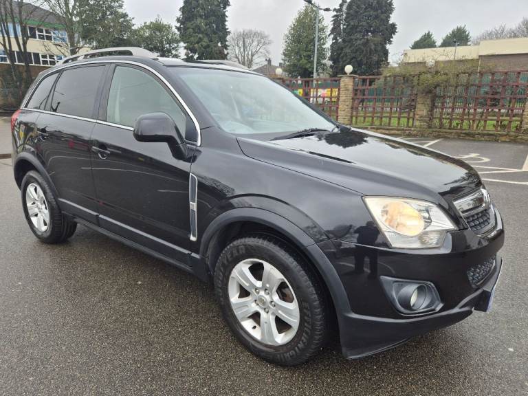 2012 VAUXHALL ANTARA EXCLUSIVE 2.4 PETROL. BLACK .   