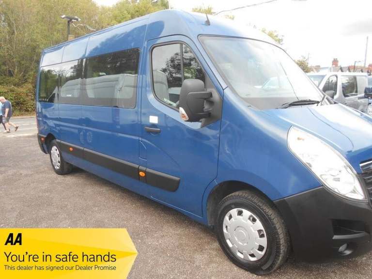 Vauxhall Movano 2018 F3900 L3H2 MINIBUS CDTI 17 SEATER LOW MILEAGE NO VAT