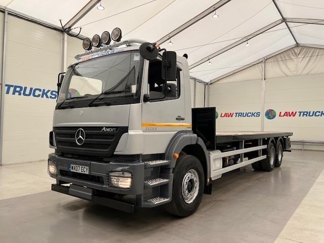 Mercedes Axor 2633 6x4 Day Cab Flatbed Manual