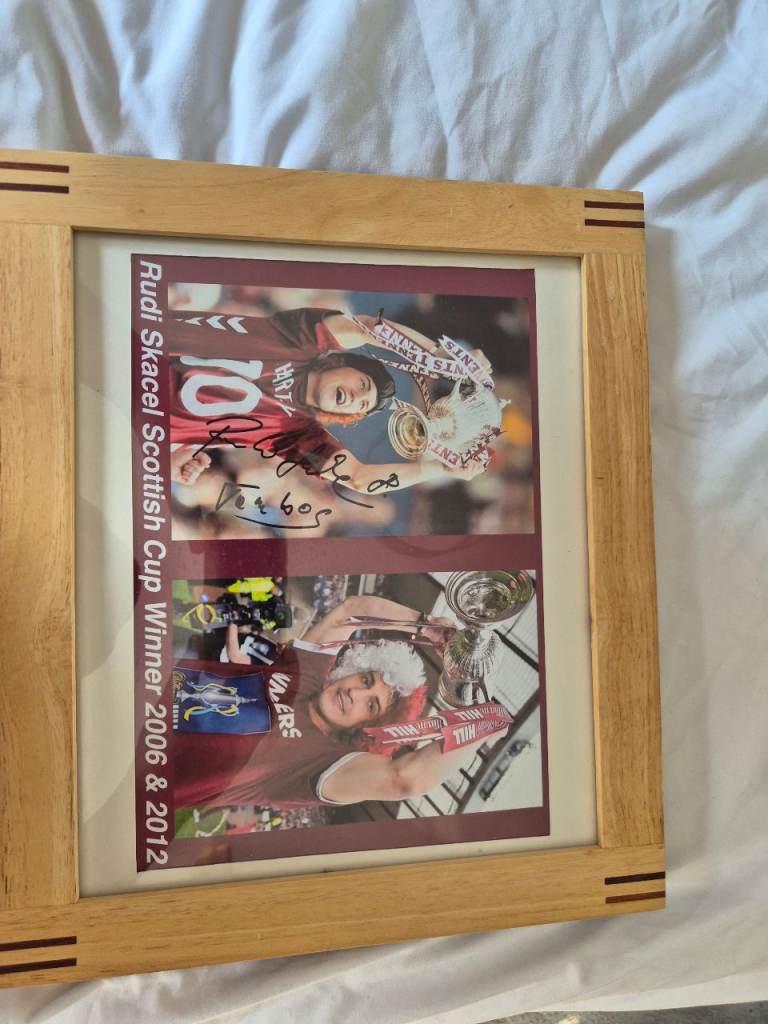 Rudi Skacel Print – Double Signed, As New Condition