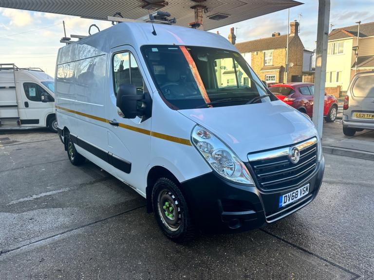 2018 Vauxhall Movano 2.3 CDTI H2 Van 130ps workshop van ex Scottish power  PANEL VAN Diesel Manual