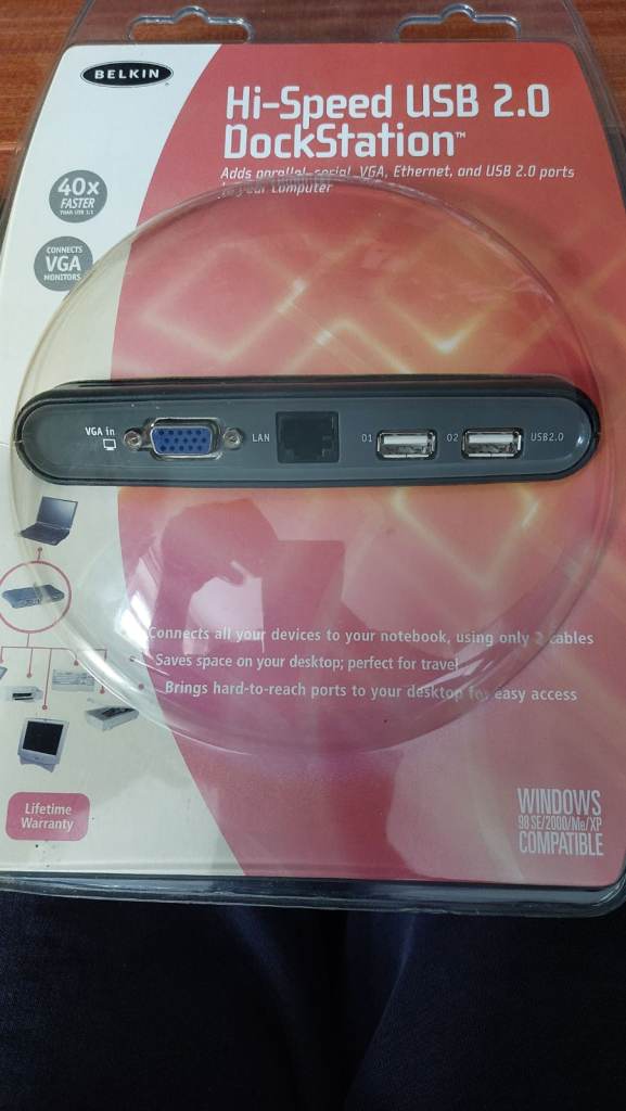 Belkin Dockstation USB 2.0 new unused.