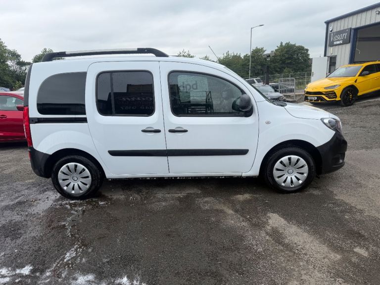 2018 Mercedes Citan 1.5 TDCI 78,000 Miles MOT'd 1 Year White , Clean Car inside and out £3495