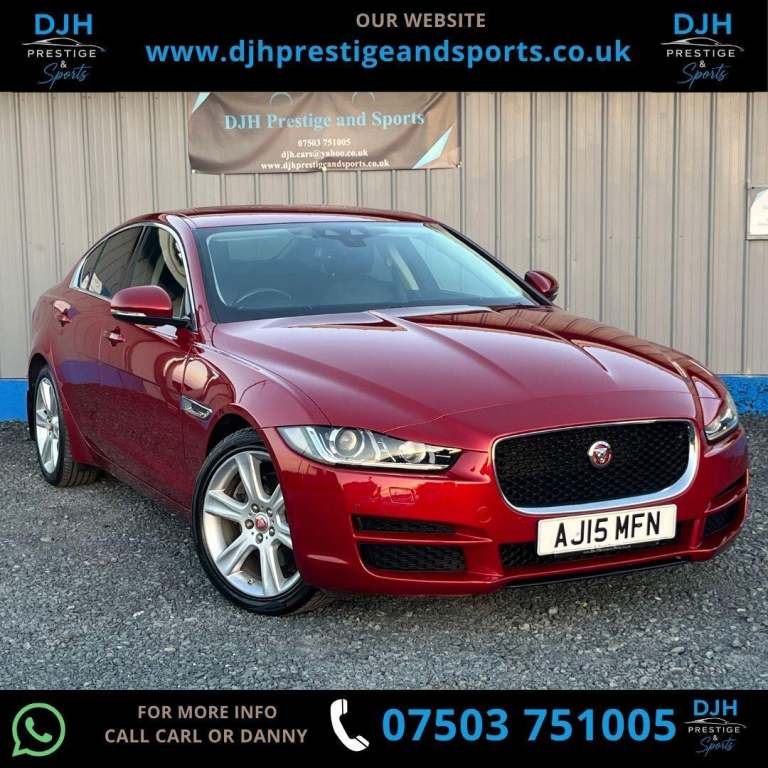 2015 Jaguar XE 2.0d Portfolio Auto Euro 6 (s/s) 4dr SALOON Diesel Automatic