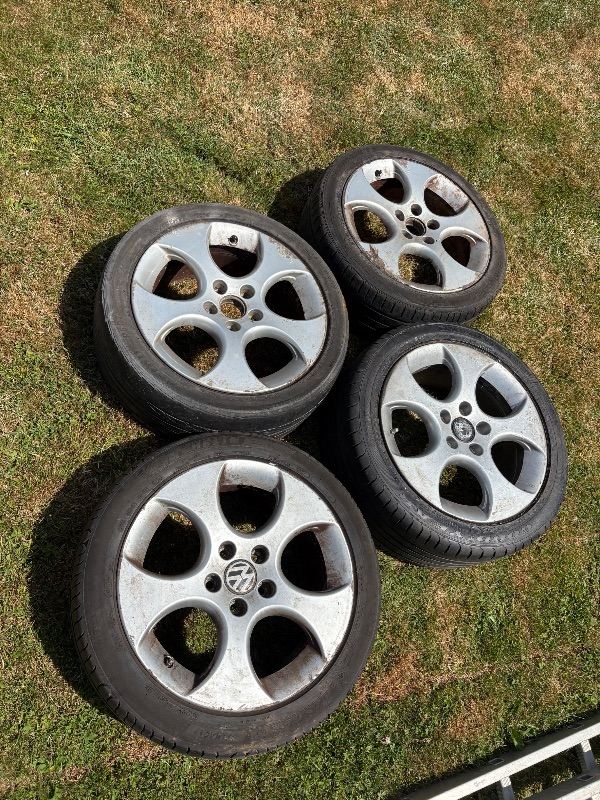 GENUINE MONZA VW GOLF GTi BBS, SHARAN, PASSAT,  TOURAN 17” inch ALLOY WHEELS