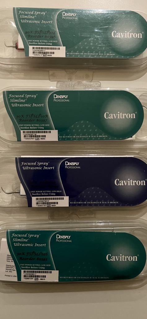 Cavitron inserts 30K, 4 inserts