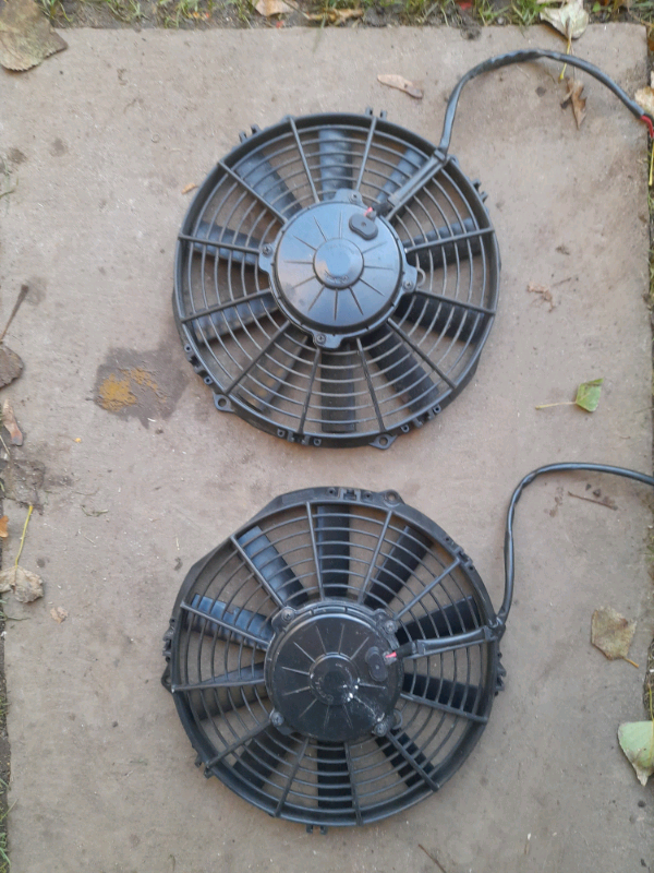 Spal 12v fans fan tractor car van radiator engine vehicle 