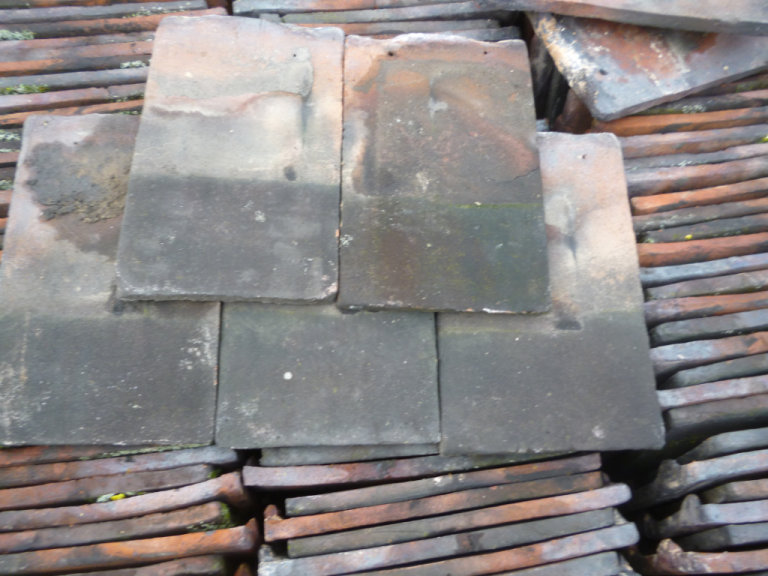 Reclaimed Handmade Rooging tiles Simuler to Staffordshire Blue Tiles 