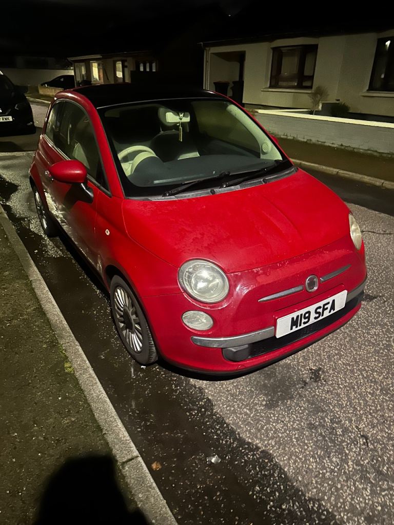 Fiat, 500, Hatchback, 2009, Manual, 1242 (cc), 3 doors