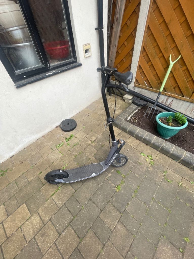 Oxelo easy fold manual scooter 