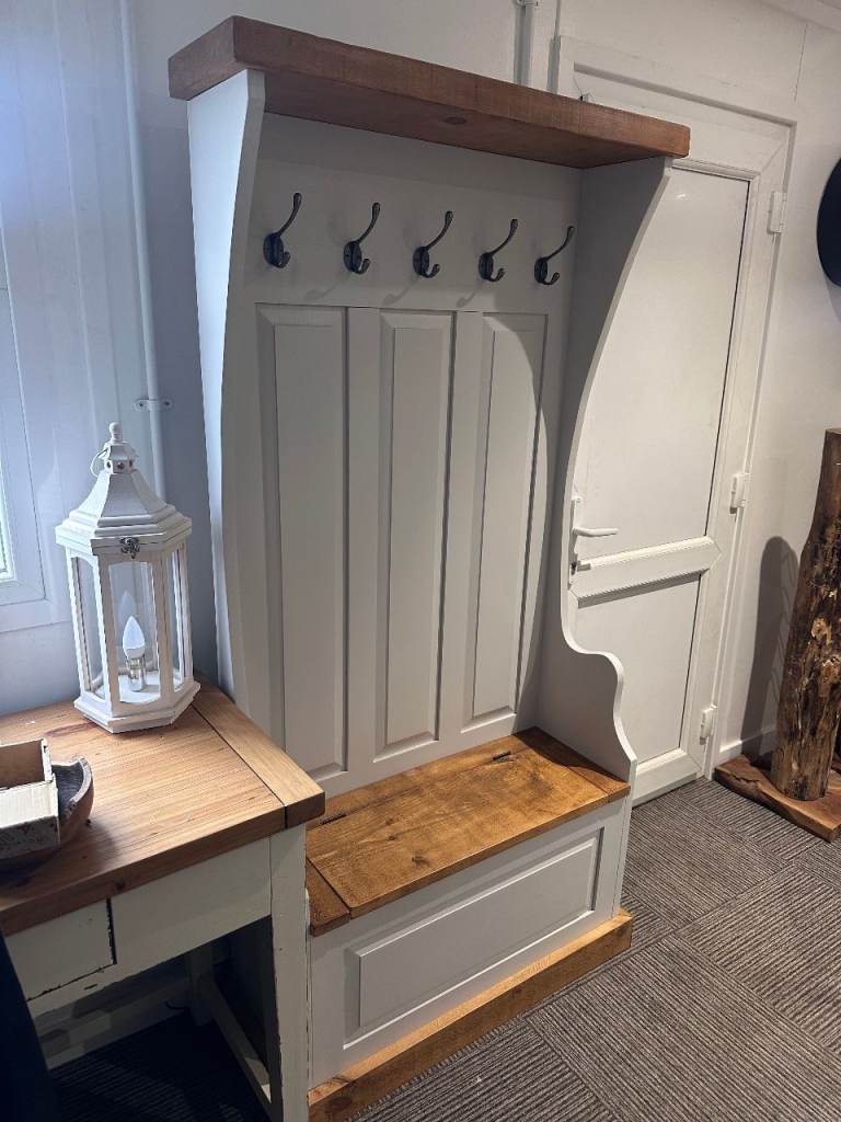 Handmade Bespoke Monks Bench