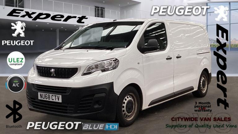 2018 Peugeot Expert 1000 1.6 BlueHDi 95ps Professional Van  NO VAT PANEL VAN Diesel Manual
