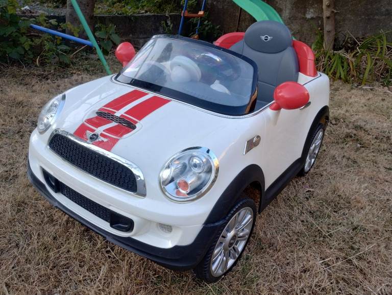 Kids Electric Mini Cooper Ride-On Car