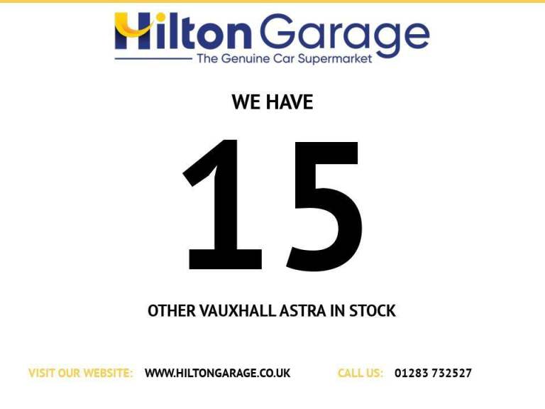 2016 Vauxhall Astra 1.6 CDTi BlueInjection SRi Hatchback 5dr Diesel Auto Euro 6 (136 ps) TINTED H...