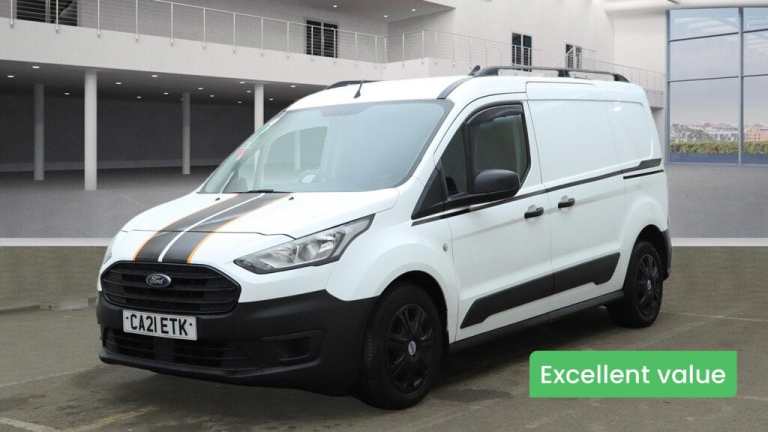 2021 Ford Transit Connect Crew Cab LWB L2H1 Low Roof 230 Air Con EURO 6 NO VAT Crew Van Diesel Ma...