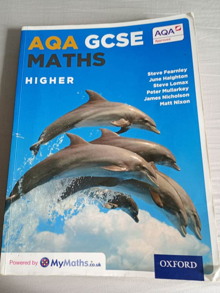 GCSE AQA higher maths text book
