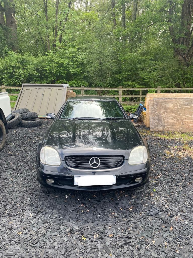 Mercedes-Benz, SLK, Convertible, 2002