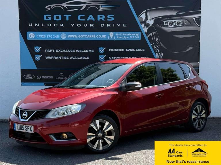 2015 Nissan Pulsar 1.5 dCi N-Tec 5dr HATCHBACK DIESEL Manual