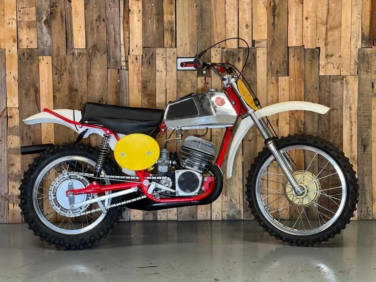 CZ 380cc Classic twin shock motocross 1974