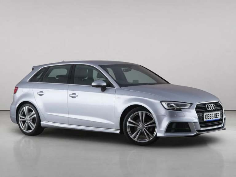 2016 Audi A3 1.4 TFSI CoD S line Sportback S Tronic Euro 6 (s/s) 5dr Hatchback Petrol Automatic
