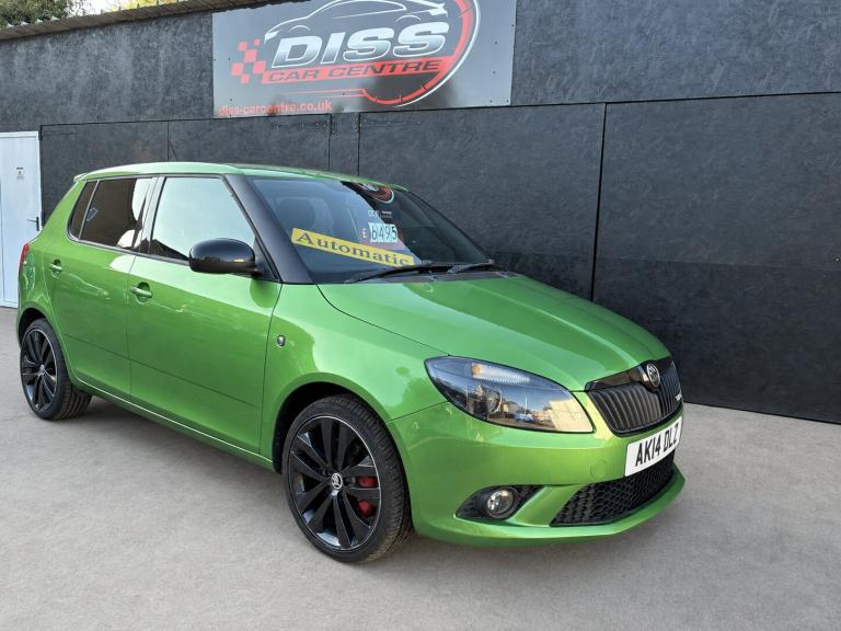 2014 Skoda Fabia 1.4 TSI vRS 5dr DSG HATCHBACK Petrol Automatic
