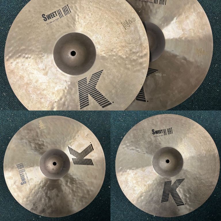 FOR SALE: Zildjian K Sweet Hihats 15”