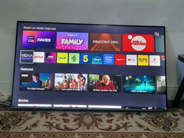 Hisense Smart TV 4K Ultra HD Led 50 inches for sale 