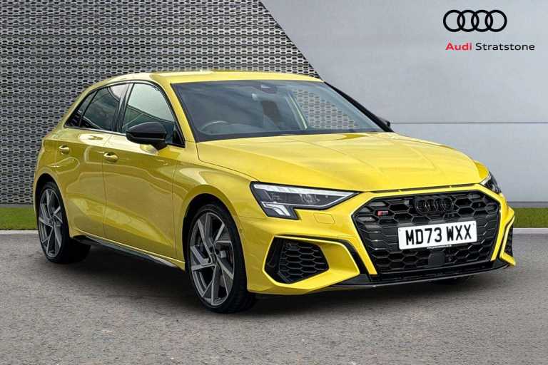 2023 Audi A3 S3 TFSI Black Edition Quattro 5dr S Tronic Hatchback Petrol Automatic