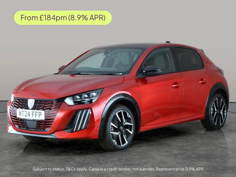 2024 Peugeot 208 1.2 PureTech 100 GT 5dr HATCHBACK PETROL Manual