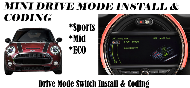 Mini Drive Mode Switch Install Coding