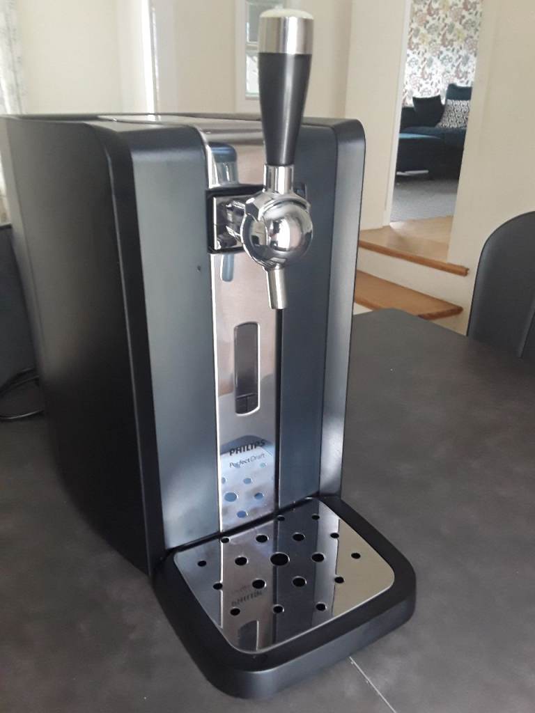 Philips PerfectDraft Beer Dispenser and empty  keg, Good Condition, Black