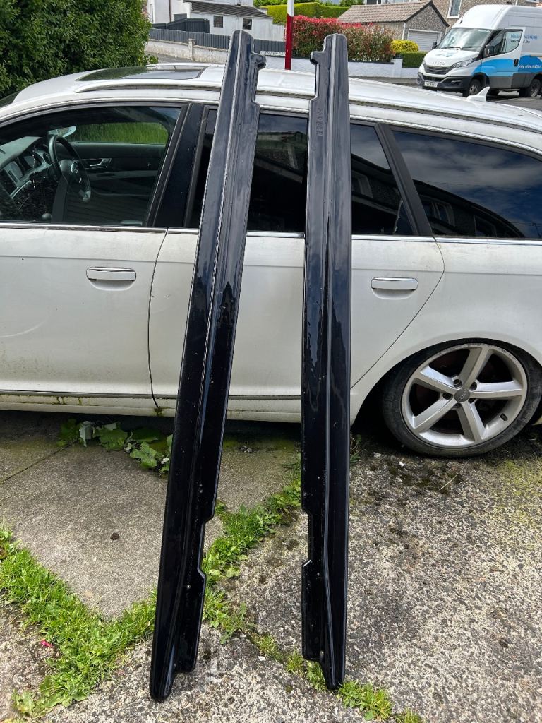 Bmw f10 spoiler and side skirts.Lurgan