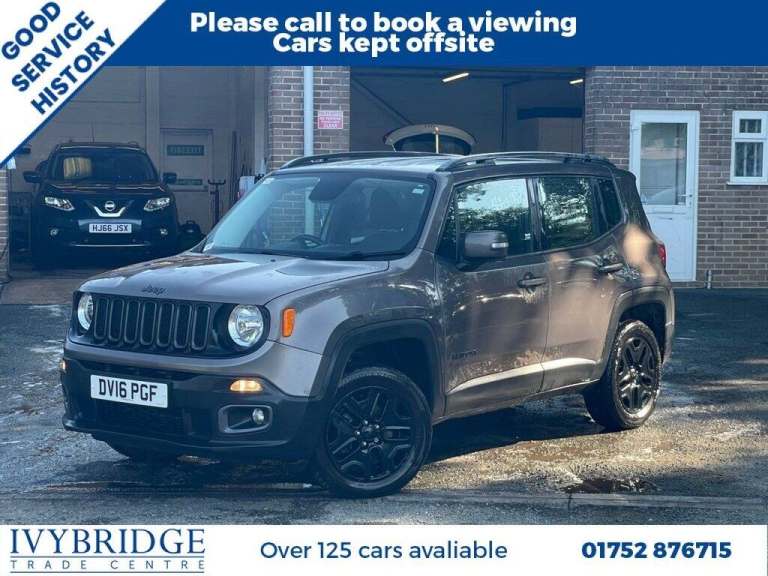 2016 16 JEEP RENEGADE 2.0 MULTIJETII NIGHT EAGLE SUV 5DR DIESEL MANUAL 4WD EURO
