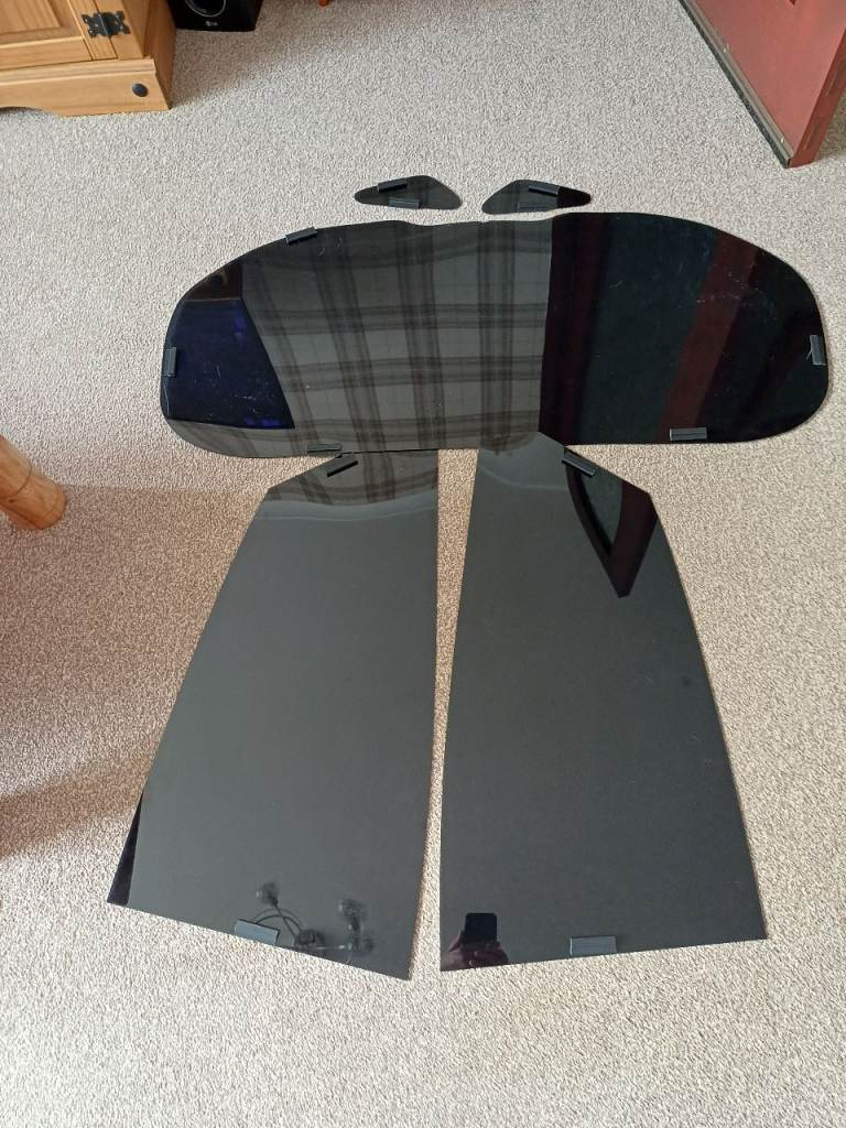 Uv car window shade kit