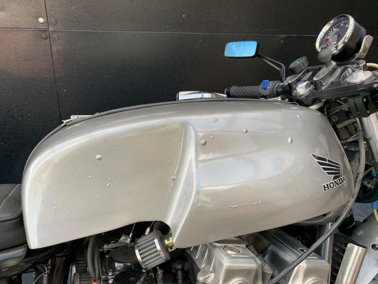 HONDA CB750 CAFE RACER PROJECT BIKE HPI CLEAR