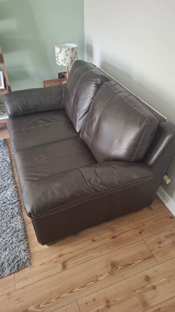 Leather sofas