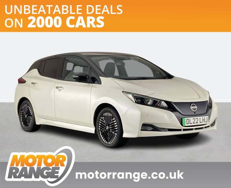 2022 Nissan Leaf 110kW N-Connecta 39kWh 5dr Auto Hatchback ELECTRIC Automatic