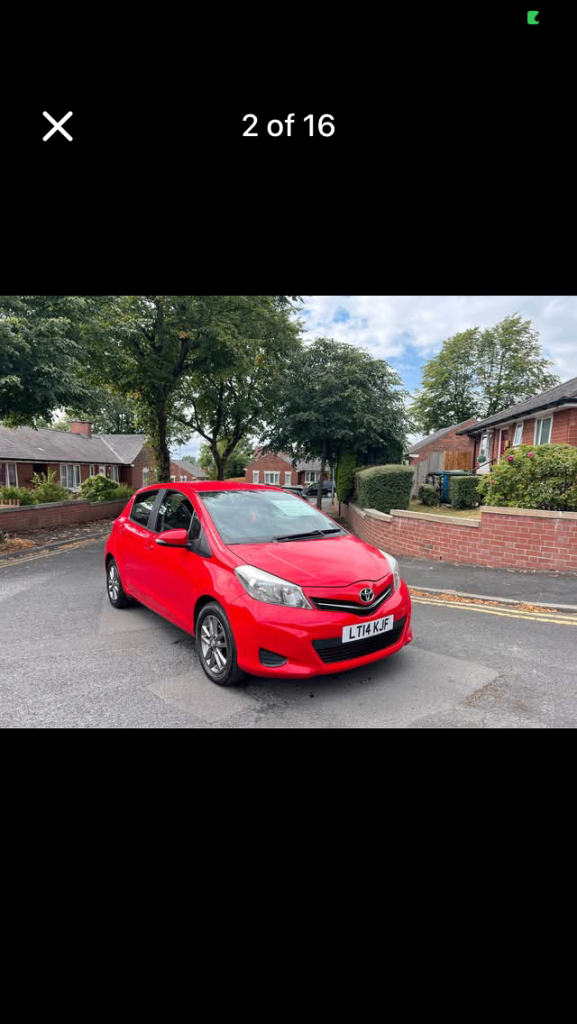 Toyota, YARIS, Hatchback, 2014, Manual, 1329 (cc), 5 doors
