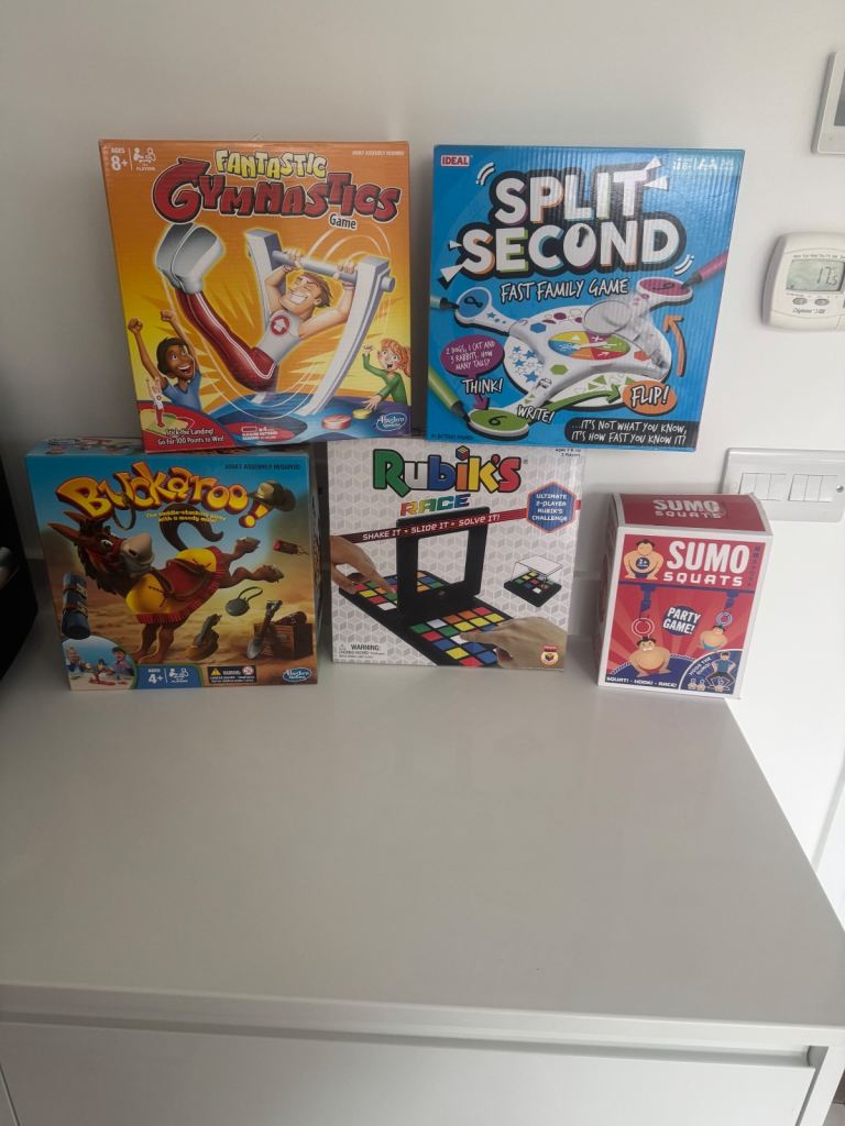 image for 5 x family games 