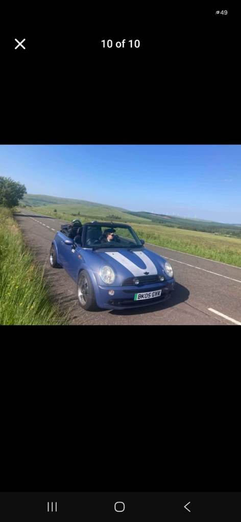 Mini, CONVERTIBLE, Convertible, 2005, Manual, 1598 (cc), 2 doors