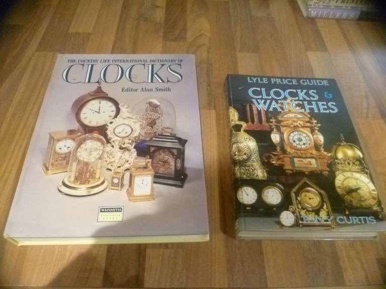 Clocks Clocks and Watches Books Alan smith Tony curtis 